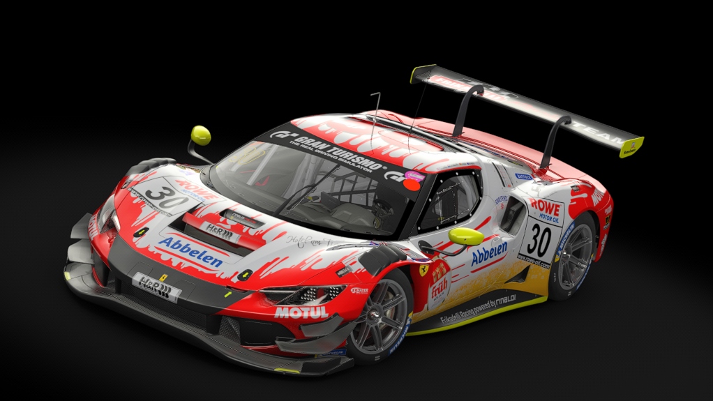 Ferrari 296 GT3, skin 2023_NLS_1_Frikadelli_30