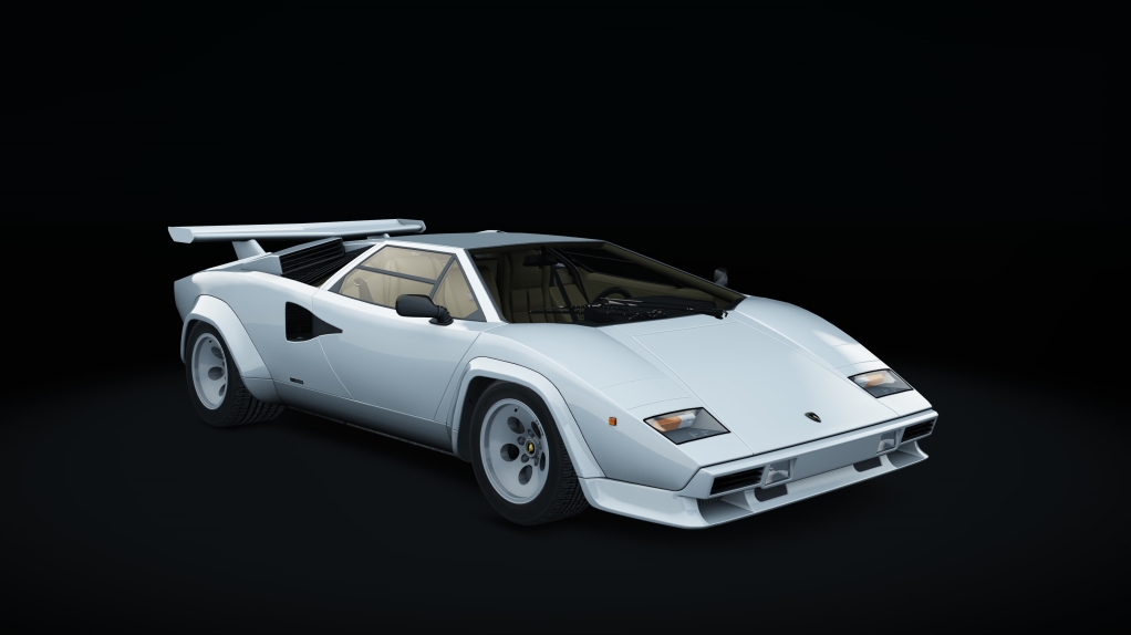 Lamborghini Countach, skin bianco_polo_park