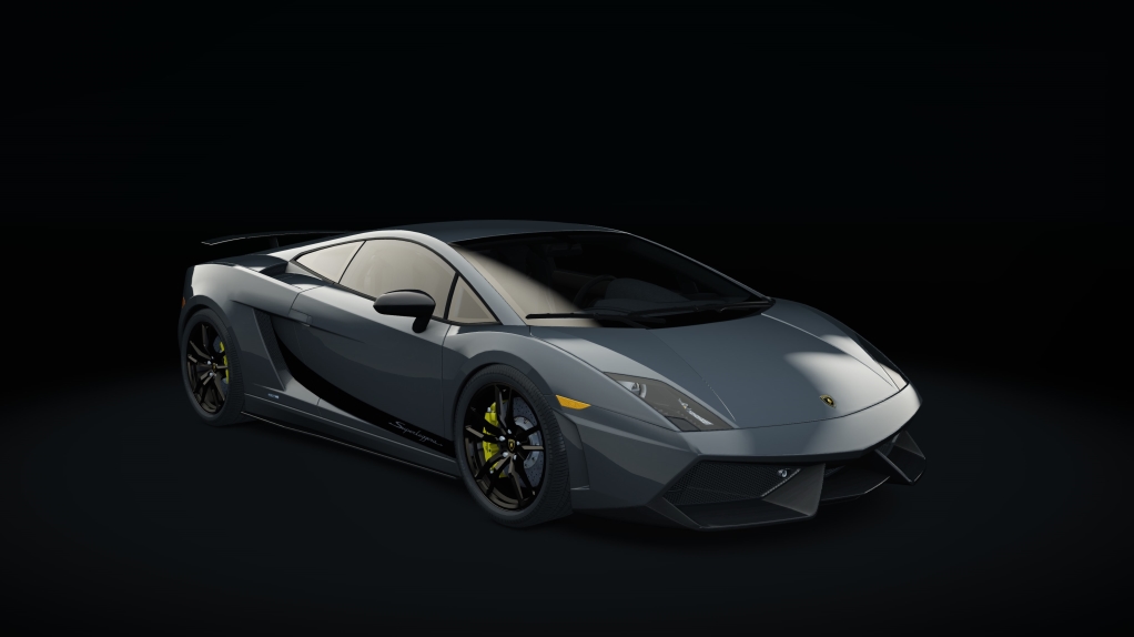 Lamborghini Gallardo SL, skin striped_grey