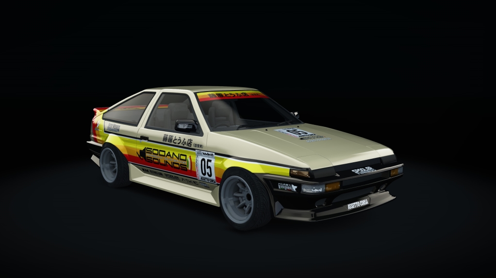 Toyota AE86 Drift, skin 03_ksdrift5