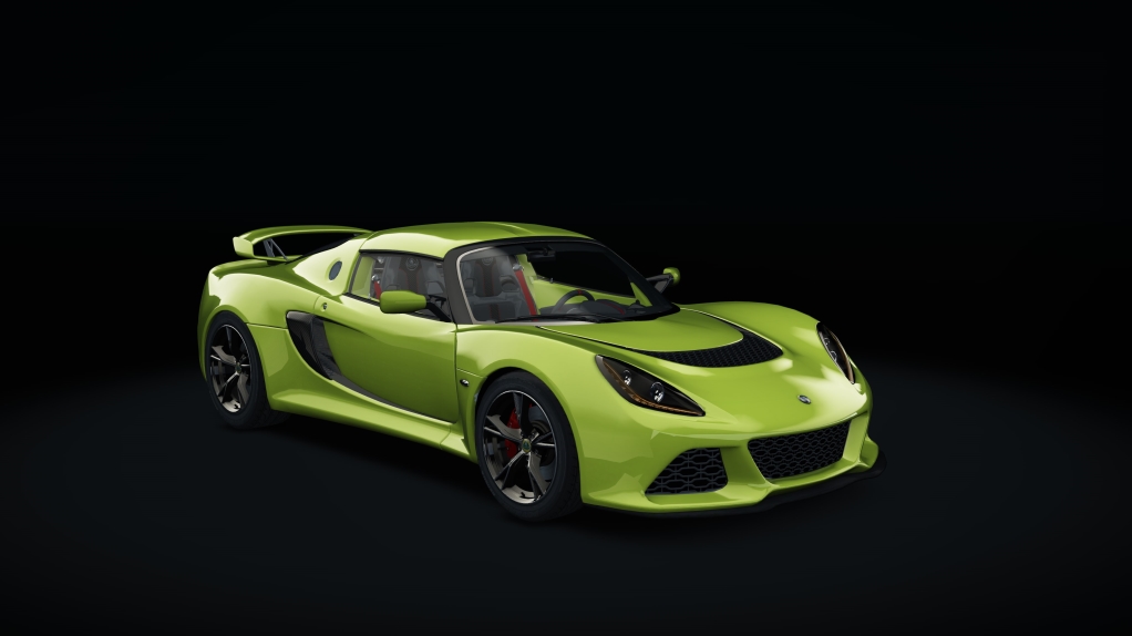 Lotus Exige S, skin Isotope_Green