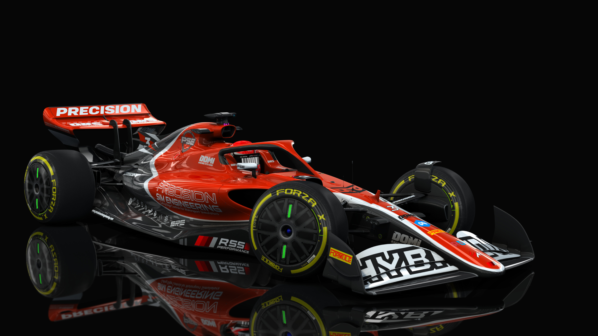 Formula Hybrid X 2022, skin 03_pse_red_white