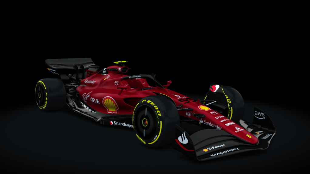 Formula Hybrid X 2022 EVO, skin F1-75_55_Sainz