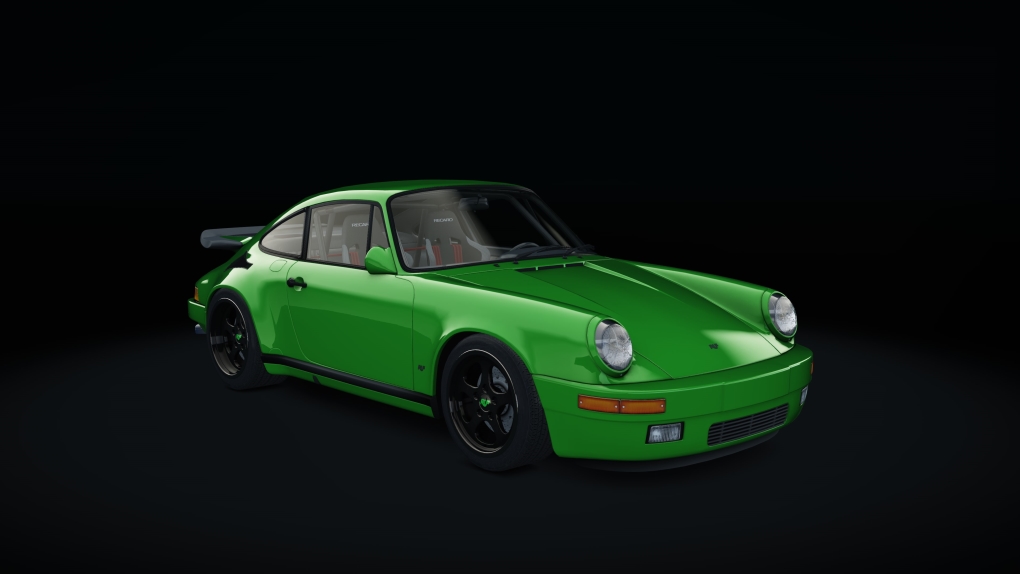 RUF CTR Yellowbird, skin 08_green_blackrims