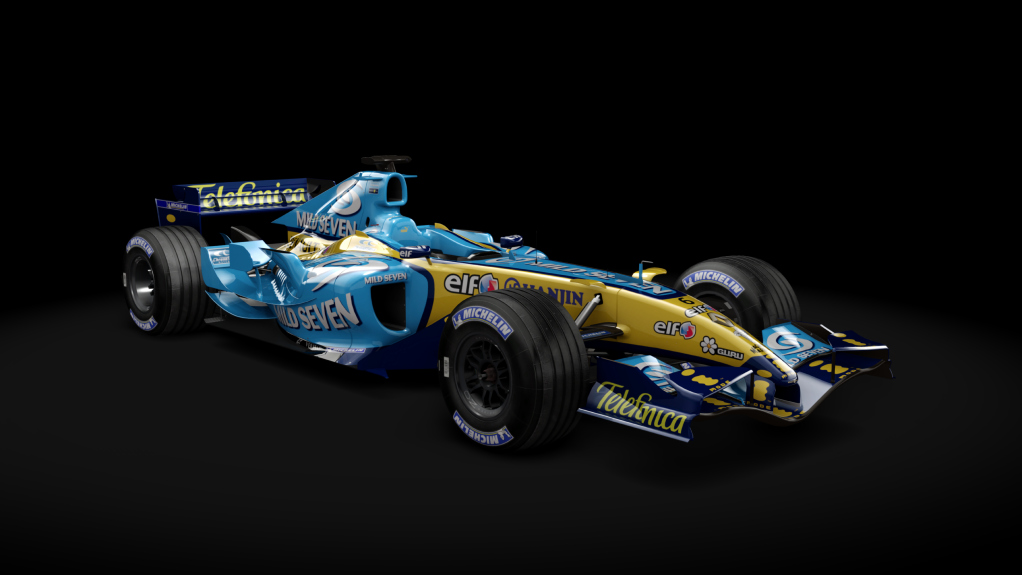 Renault R25, skin 6_Fisichella_R01