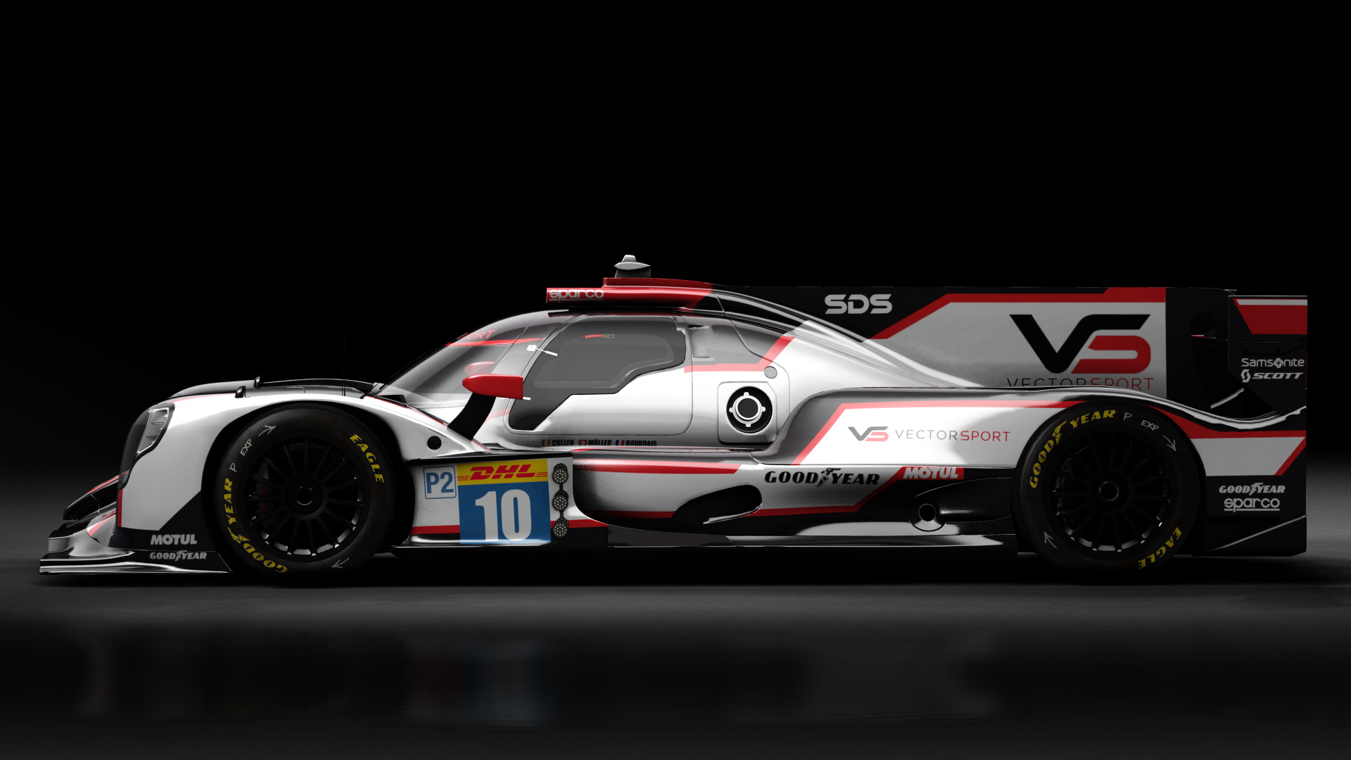 2022 Oreca 07 LMP2, skin 2022 #10 Vector Sport WEC