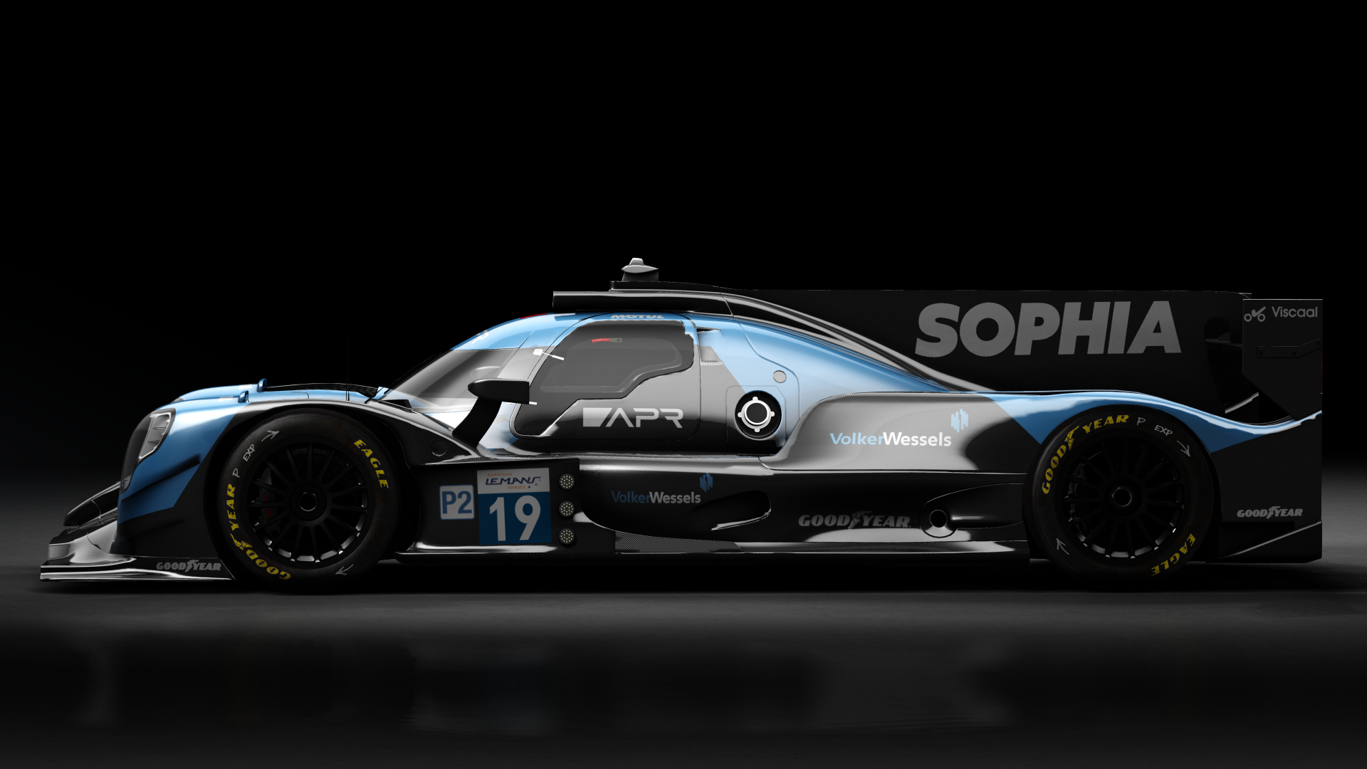 2022 Oreca 07 LMP2, skin 2022 #19 Algarve Pro Racing ELMS