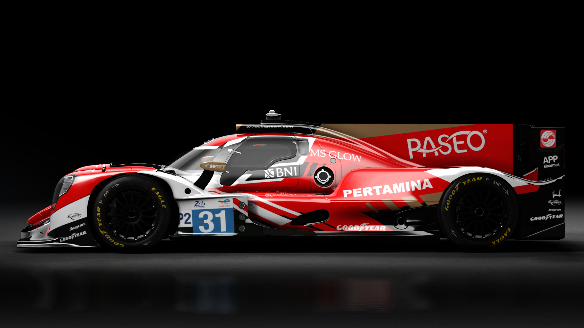 2022 Oreca 07 LMP2, skin 2022 #31 Team WRT LM24