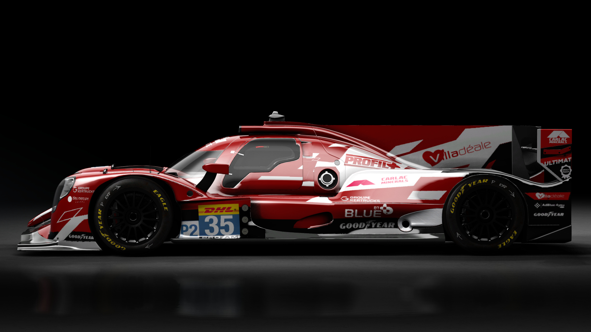 2022 Oreca 07 LMP2, skin 2022 #35 Team Ultimate WEC