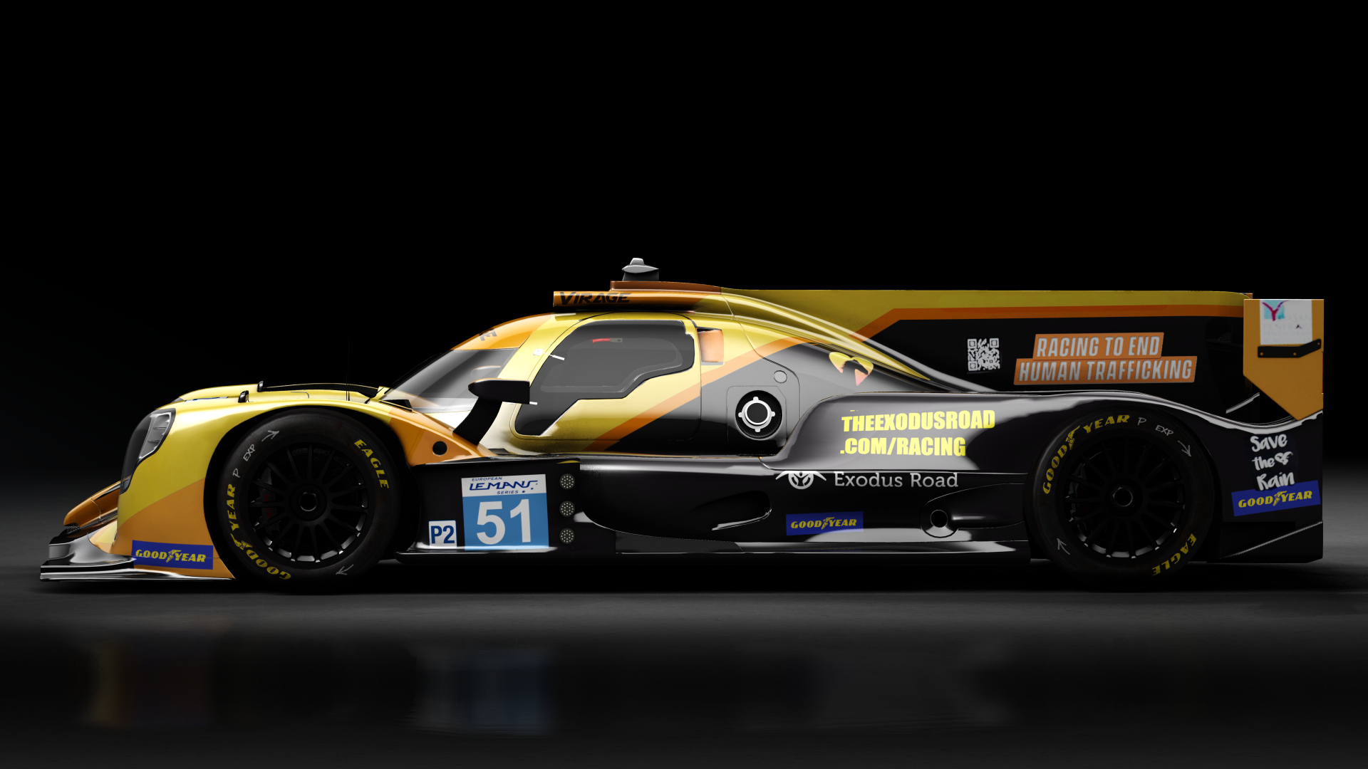 2022 Oreca 07 LMP2, skin 2022 #51 Team Virage ELMS