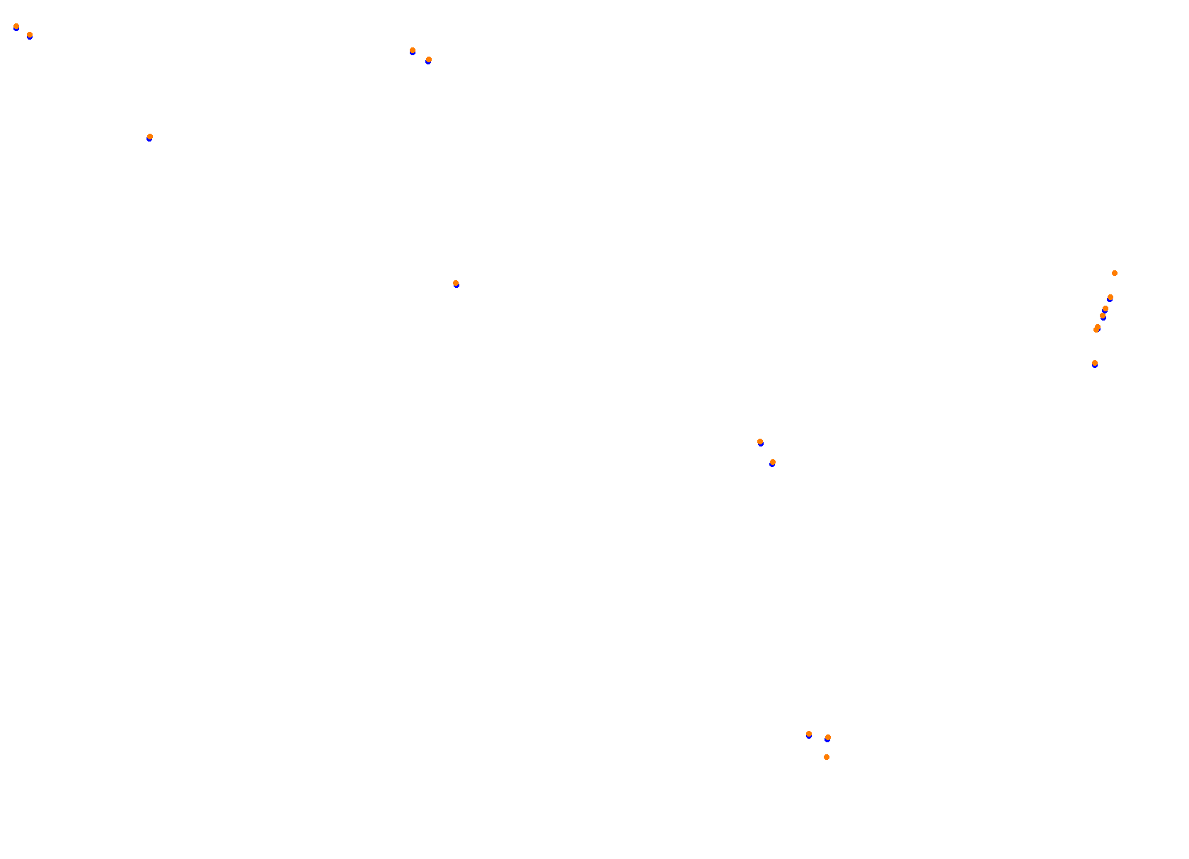 Autodromo Hermanos Rodriguez - GRAN PREMIO DE LA CIUDAD DE MÉXICO 2022 collisions