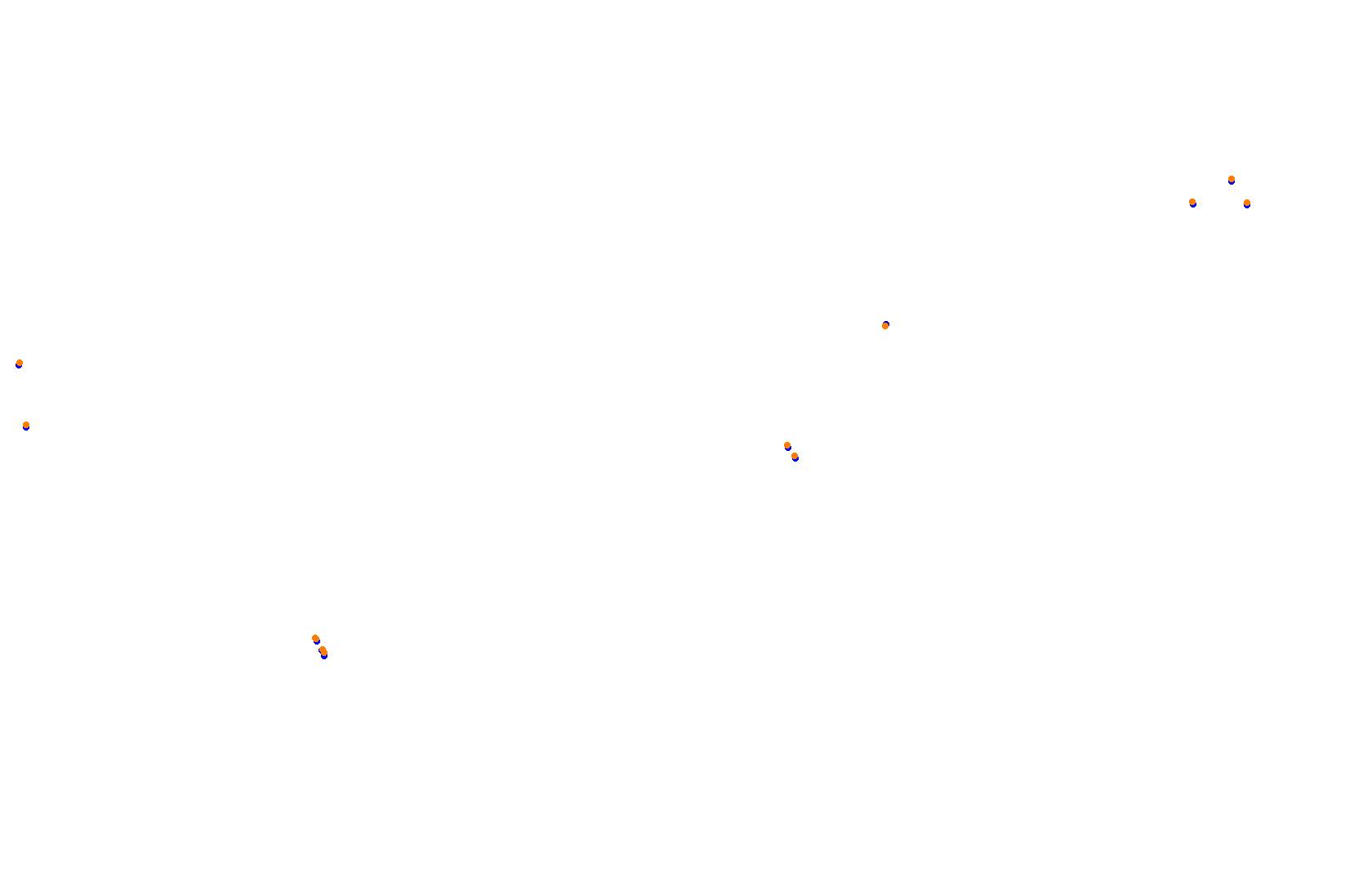 Hockenheim - GP Wet collisions